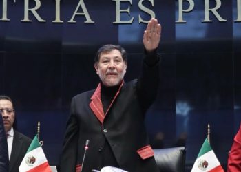 Noroña prohíbe acceso a ciudadanos al Senado 