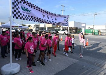 Participa Gobierno de Reynosa en Carrera 5K por la Lucha Contra el Cáncer de Mama