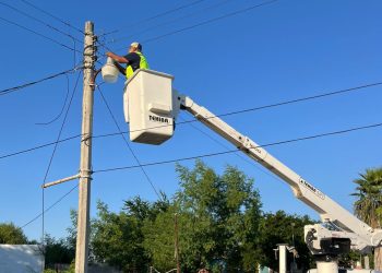 Brilla la ciudad con plan de alumbrado público del Gobierno de Reynosa