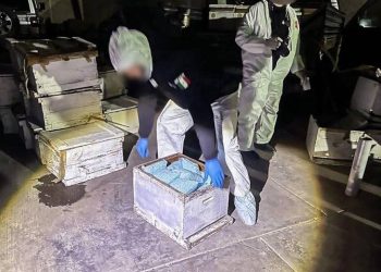 Por cada cargamento de fentanilo incautado, 20 logran entrar a EU