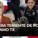 Primera teniente de policía en Alamo, TX.