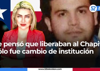 Se penso que liberaban al Chapito. Sólo fue cambio de institución