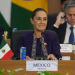 Sheinbaum propone en G-20 destinar 1% del gasto militar en programa de reforestación 