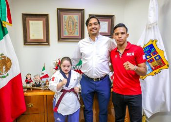 Entrega Gobierno de Reynosa valiosos reconocimientos a taekuondistas