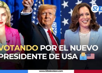Votando por el nuevo presidente de USA