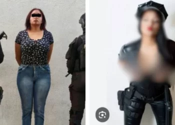 Detienen a Nidia, ‘La Polisexy’, en Escobedo