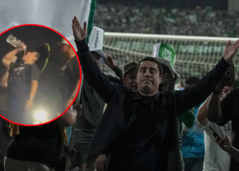 Efraín Juárez festeja de forma descontrolada su doblete en Colombia: “Nos la pel&n todos, hijos de pu$%”