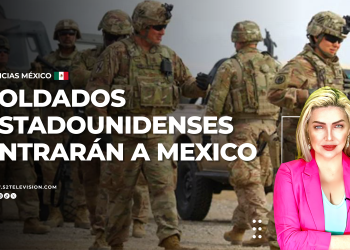 Soldados estadounidenses entran a México