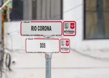 Inauguran Gobierno de Reynosa y vecinos de Las Cumbres nueva pavimentación