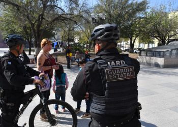Mantiene Guardia Estatal proximidad en áreas naturales y comerciales
