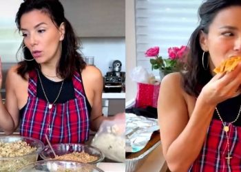 Eva Longoria prepara 336 tamales, sólo le tomó “7 horas, varios cócteles y muchas pruebas de sabor”