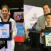 Tamaulipecos Fernanda Sierra y José María Núñez triunfan en el Grand Slam de Taekwondo