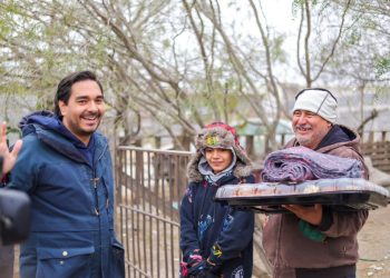 Agradecieron vecinos de Vientos de Cambio entrega de cobijas y regalos del Gobierno de Reynosa