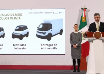 Gobierno federal presenta Olinia, la primera armadora mexicana de minivehículos eléctricos 