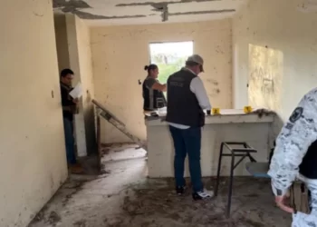 Decomisan marihuana y equipo táctico en cateo en Río Bravo