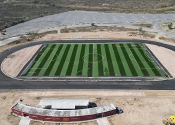 Avanza transformación de Ciudad Deportiva de Nuevo Laredo: así va quedando 