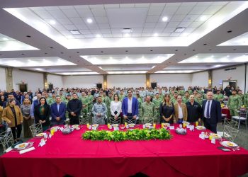 Cálido homenaje del Gobierno de Reynosa a más de 500 oficiales en el Día del Policía en Reynosa