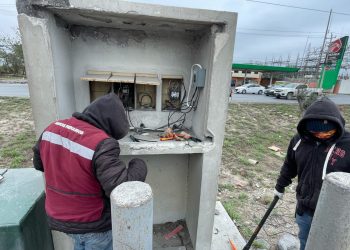 Intensifica Gobierno de Reynosa acciones para mejorar alumbrado público