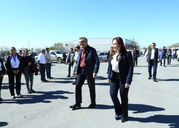 Evalúa gobernador seguridad en Nuevo Laredo y constata atención a repatriados