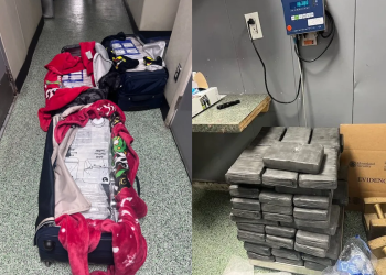 Patrulla Fronteriza arresta a 6 personas y confisca 560 libras (250 kg.) de cocaína en el punto de control de Sarita