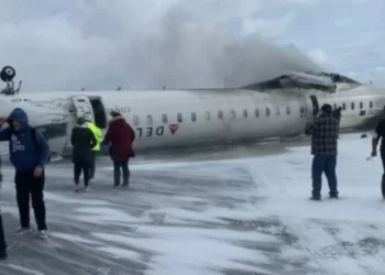 Accidente aéreo de un avión de Delta Airlines deja 18 heridos, 3 en estado crítico