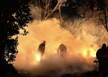 Alerta por incendios de pastizales en Valle Hermoso