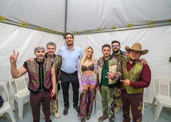 Disfrutaron miles de personas al grupo “La Casetera” en la Expo Reynosa 2025