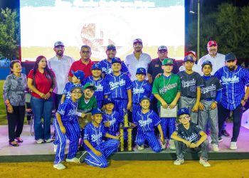 Presente el Gobierno de Reynosa en una nueva temporada de Beisbol Infantil