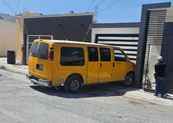 Transporte escolar se queda sin frenos