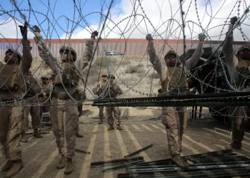 México envía nota diplomática a EU sobre base militar que instala en la frontera