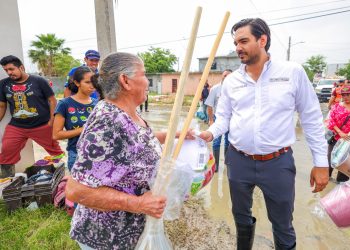 Gobierno de Reynosa ofrece apoyo integral a Familias Afectadas por Inundaciones en Reynosa