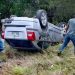 Tragedia en carretera: muere mujer en volcadura