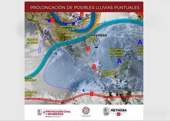Alerta Protección Civil de Reynosa por probables tormentas eléctricas este miércoles