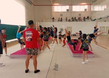 Polideportivo Reynosa es escenario de Máster Clases de Gimnasia y Porristas