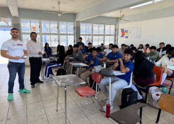 Lleva Gobierno de Reynosa plática motivacional del deporte a escuelas