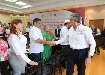 Impulsa Américo Villarreal proyectos municipales de infraestructura hídrica