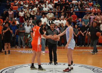 Rector de la UAT inaugura la temporada 2025 de la LNBP Femenil