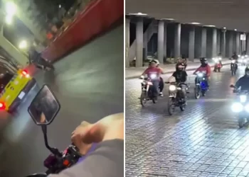 Motociclistas toman calles de Monterrey ante entrada de nuevo reglamento