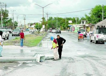 Derriban punto de videovigilancia en Reynosa