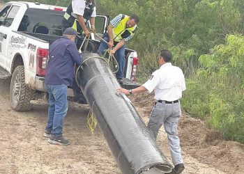 Limpian basura de Elon en Matamoros