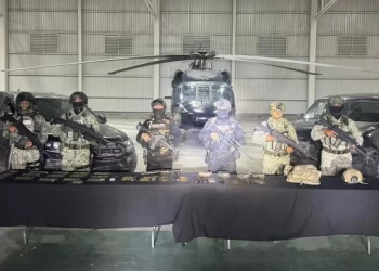 Decomisan arsenal en Cerralvo, NL, durante operativo de seguridad