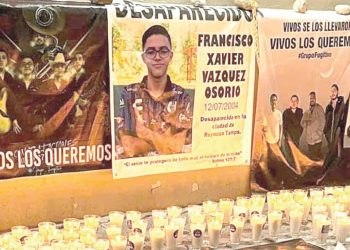 Familiares de “Grupo Fugitivo” marchan y oran a un mes de su desaparición