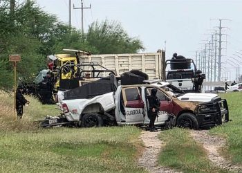 Mueren dos policías estatales en accidente vial