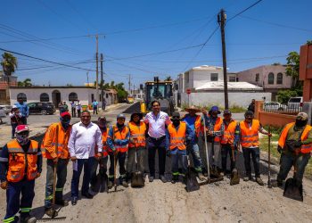 Rehabilita Gobierno de Reynosa calles de la colonia Ribereña