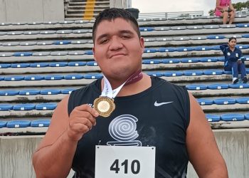 Gana estudiante del COBAT primer lugar en lanzamiento de bala en los Juegos Deportivos Nacionales de Educación Media Superior