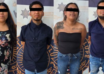 Nuevo León: Detienen a cuatro por robo hormiga en tienda de autoservicio