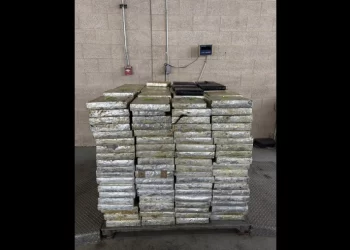 Aseguran más de 15 millones de dólares en metanfetamina en puente de Pharr