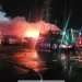 Incendio consume tráileres cerca del puente Reynosa-Pharr