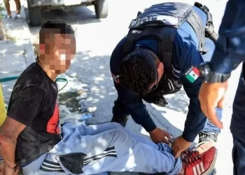 Vecinos someten a presunto ladrón en Guadalupe, NL