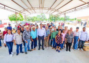 Impulsa Gobierno de Reynosa producción de cempasúchil en La Llorona Nueva